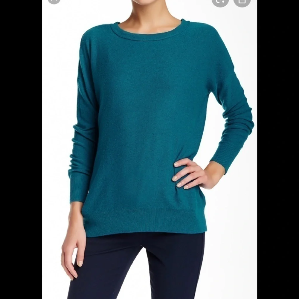 Vince Crewneck Cashmere Pullover Peacock​​​​​​​​​​